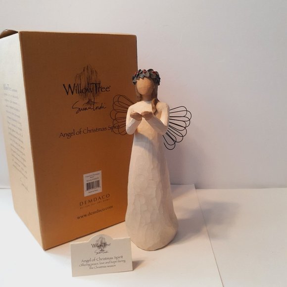 Demdaco Accents Demdaco Willow Tree Angel Of Christmas Spirit